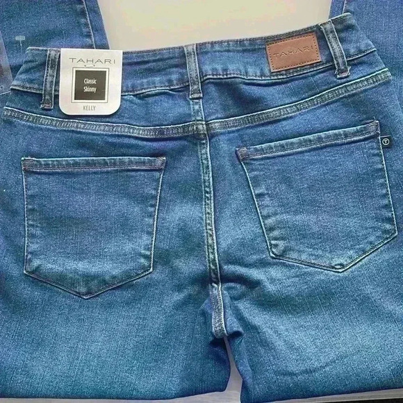 Tahari Kelly classic skinny jeans - Picture 5 of 7